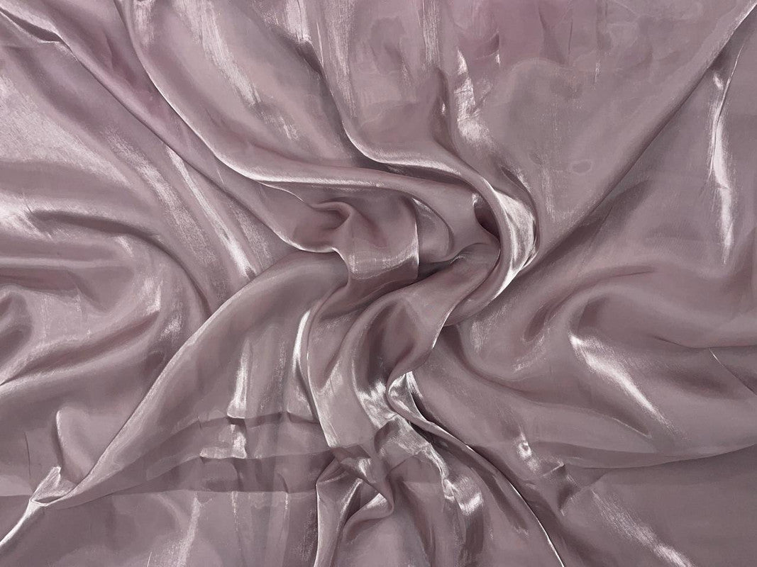 Lilac Plain Shinny Jimmy Choo Organza Fabric