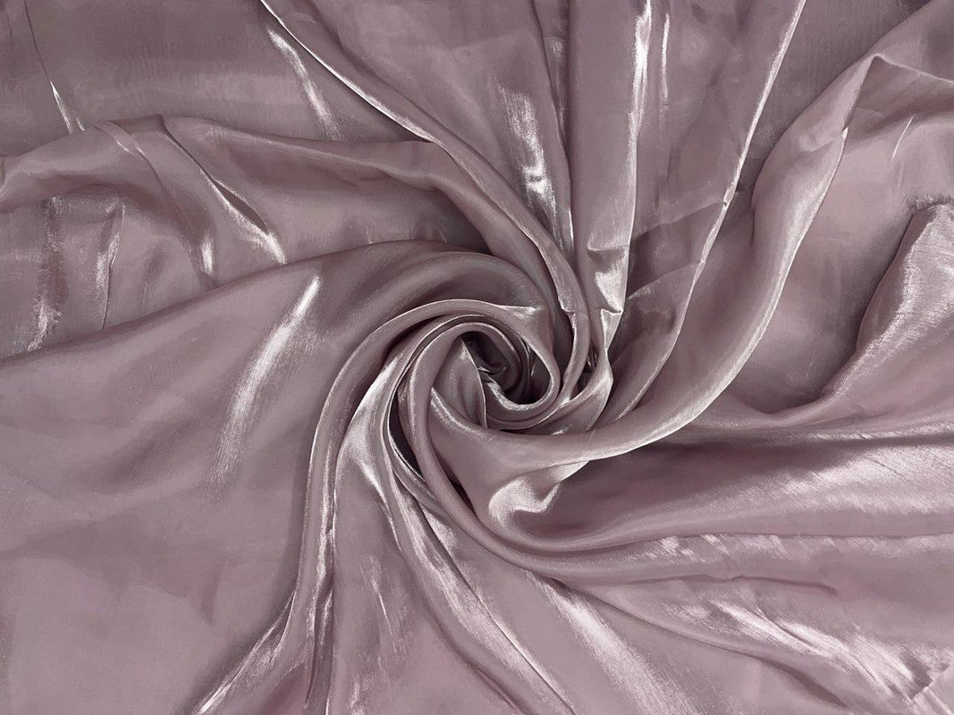 Lilac Plain Shinny Jimmy Choo Organza Fabric