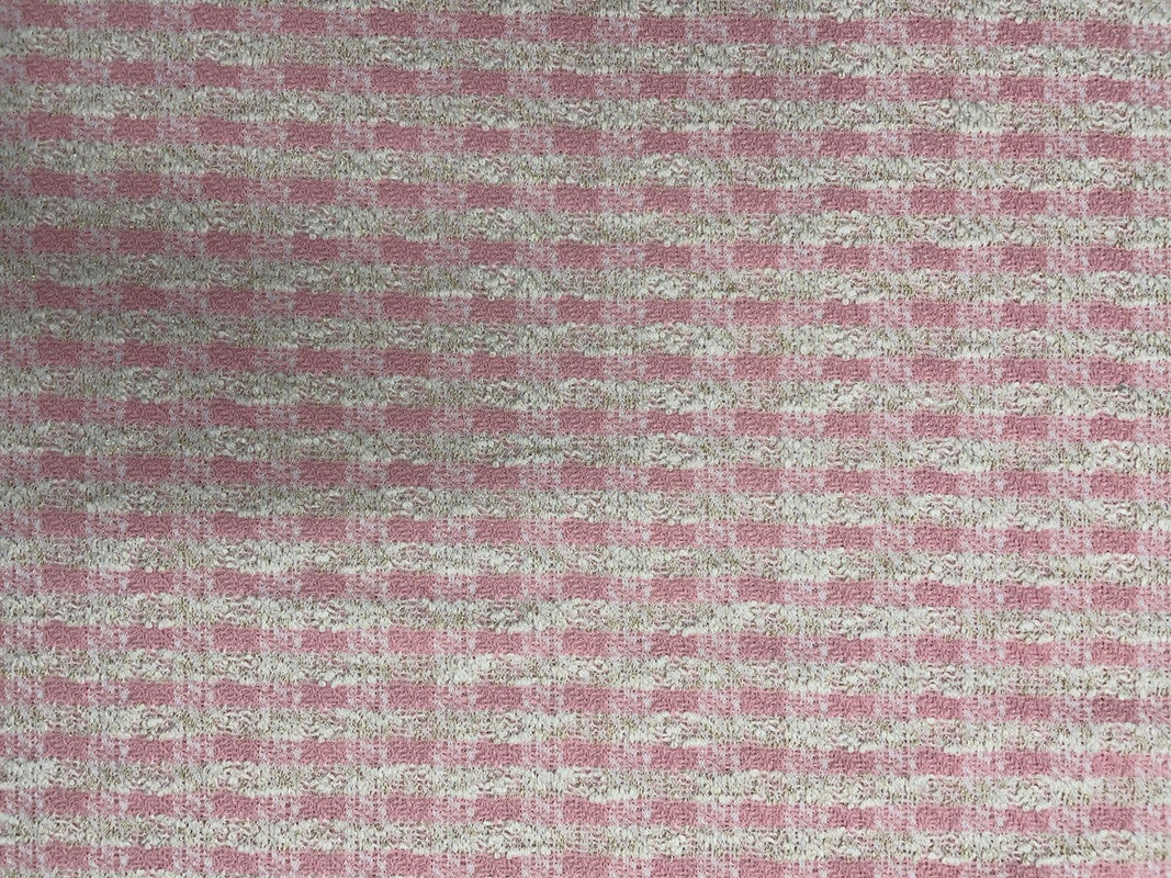 Check Tweed Fabric