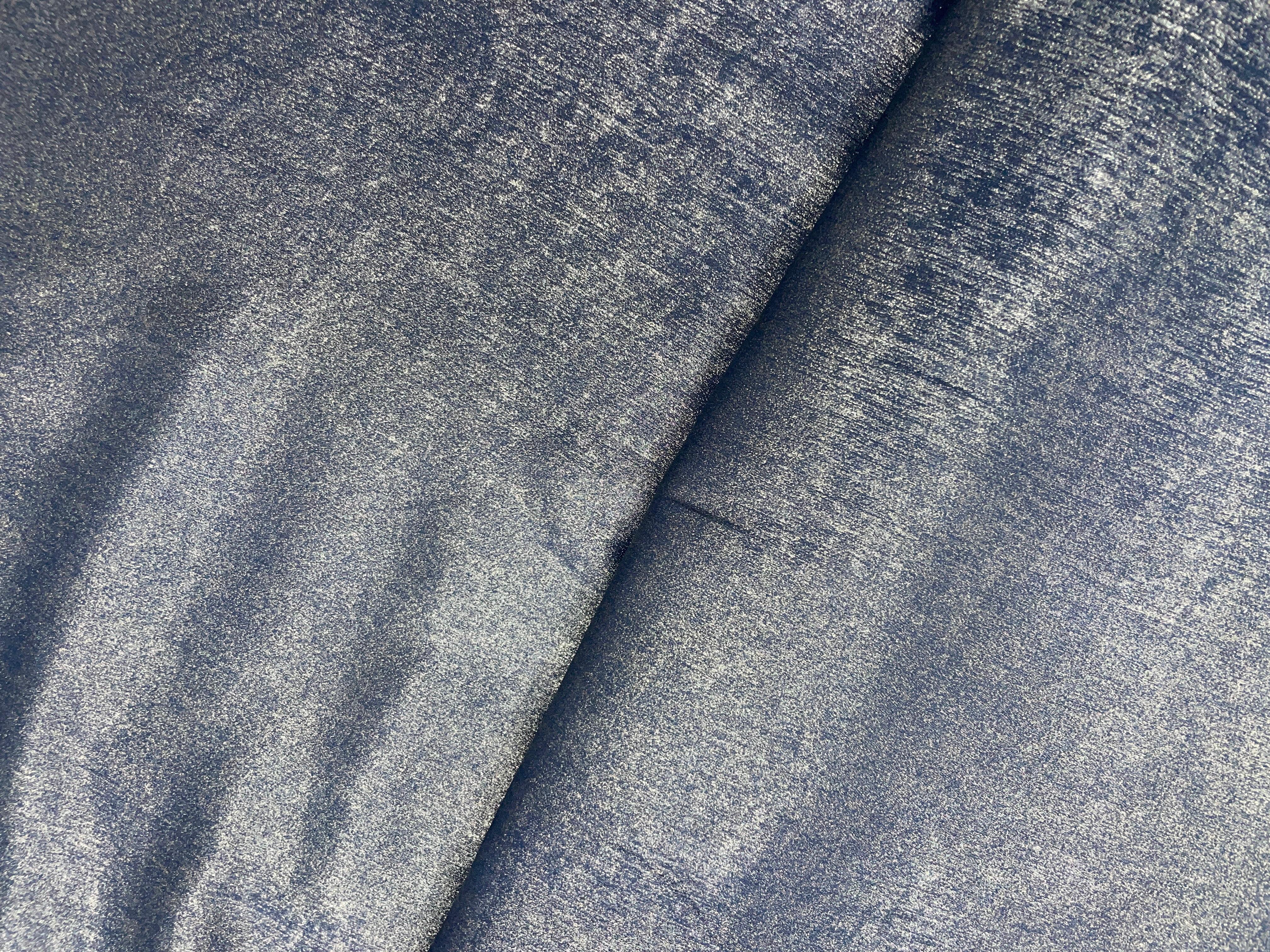 Greysblue Plain Milan Satin Georgette Fabric