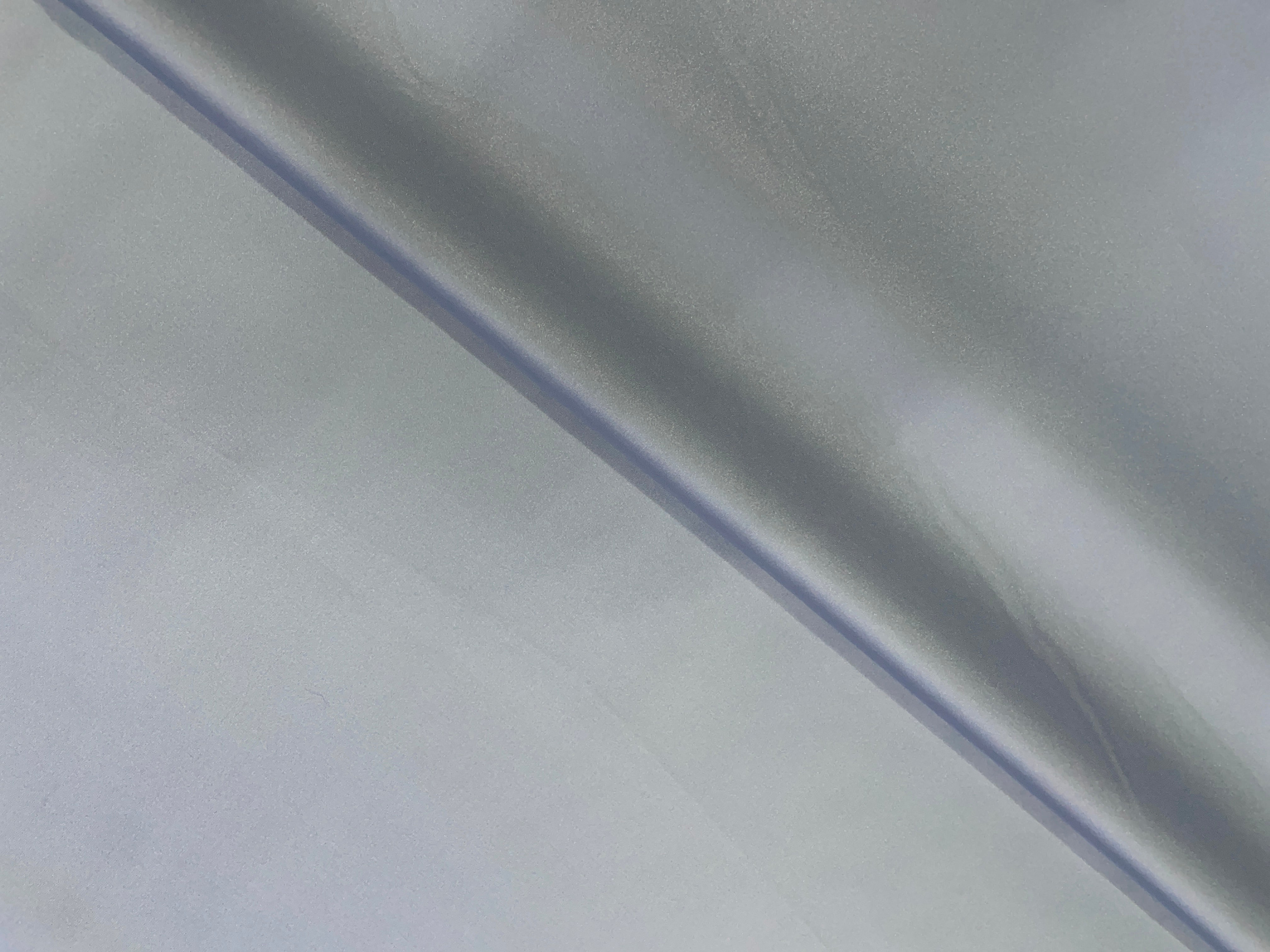 Ice Blue Plain Armani Satin Lycra Fabric