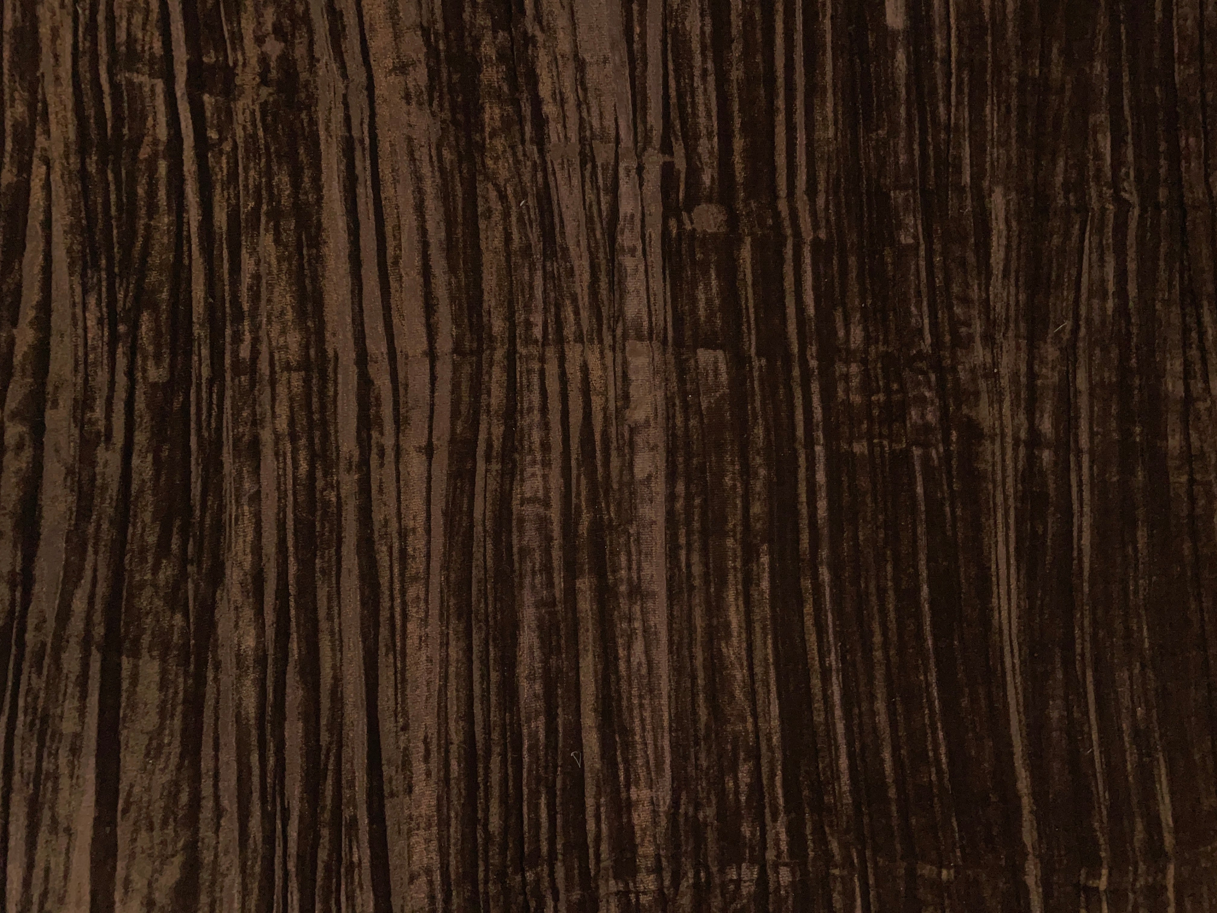 Brown Crush Velvet Fabric