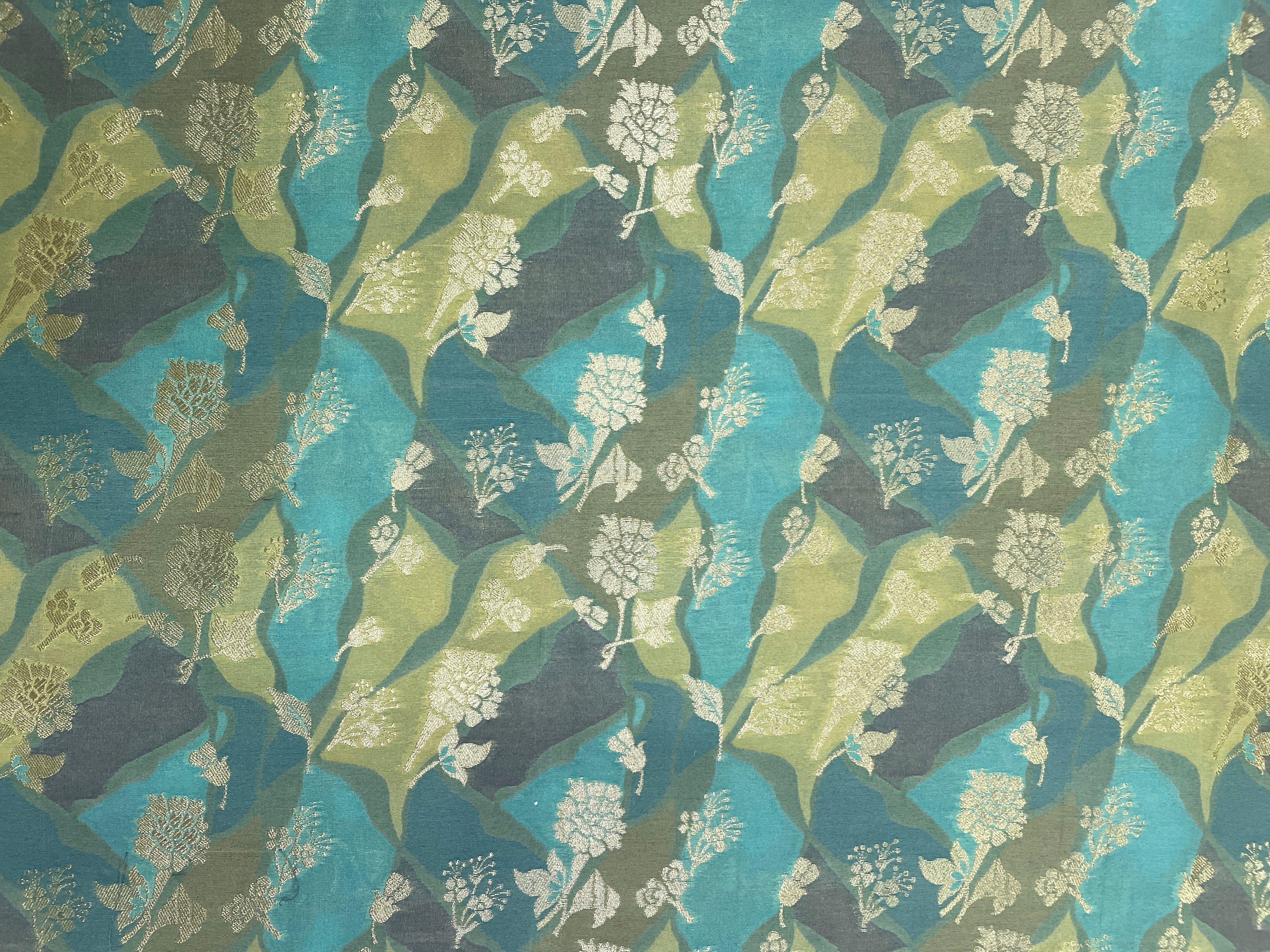 Abstract Semi Brocade