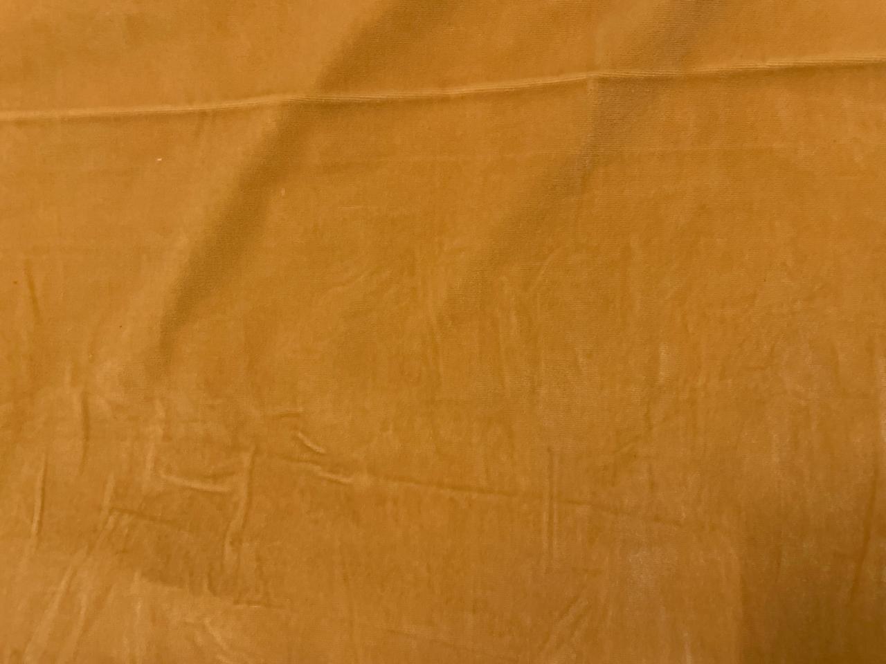 Peach Plain Velvet Fabric