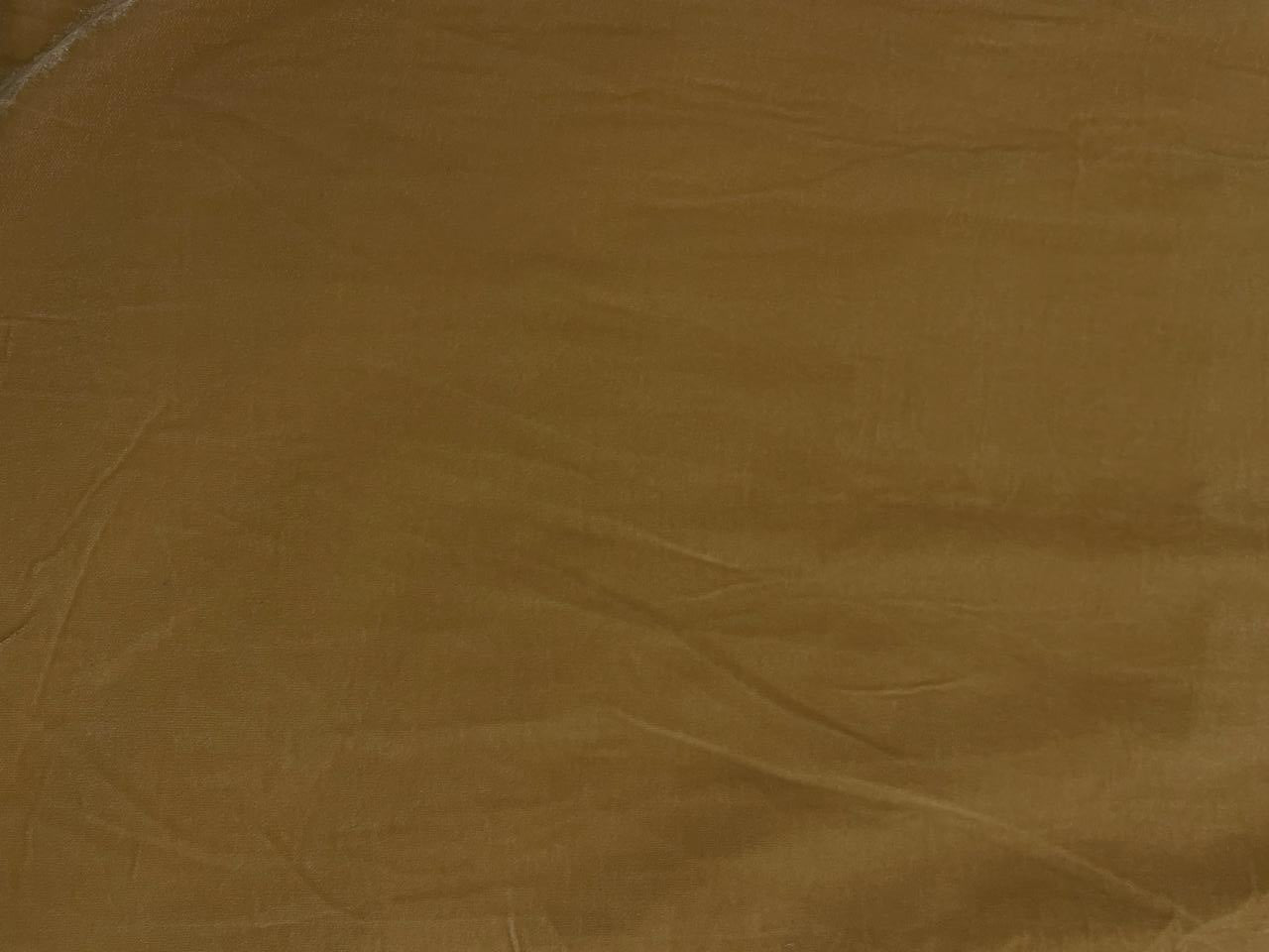 Dusty Yellow Plain Velvet Fabric