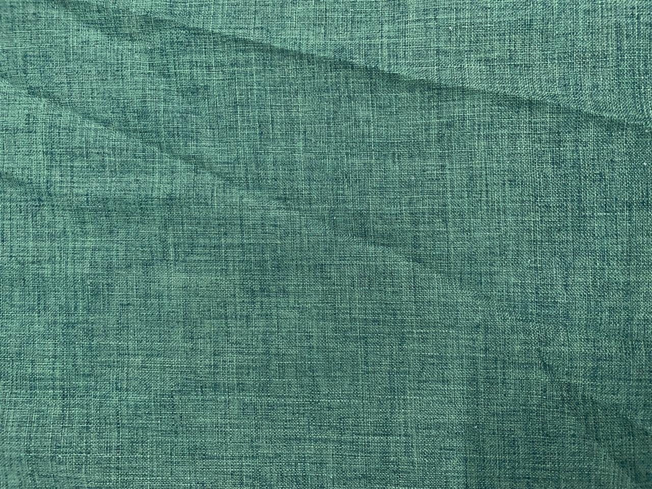 Rama Green Cotton Linen Fabric