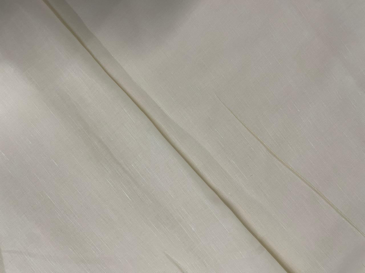 Lemon Yellow Plain Premium Cotton Linen Fabric