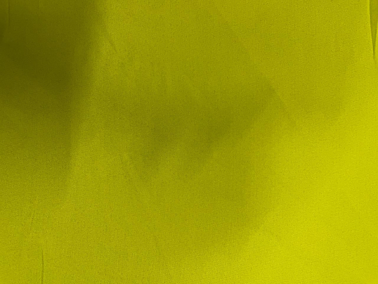Neon Yellow N731 Plain Heavy Georgette Fabrics Kapdashop