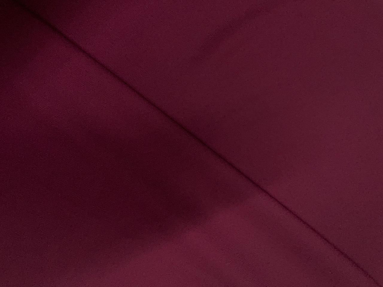 Wine Plain Heavy Georgette Fabrics Kapdashop