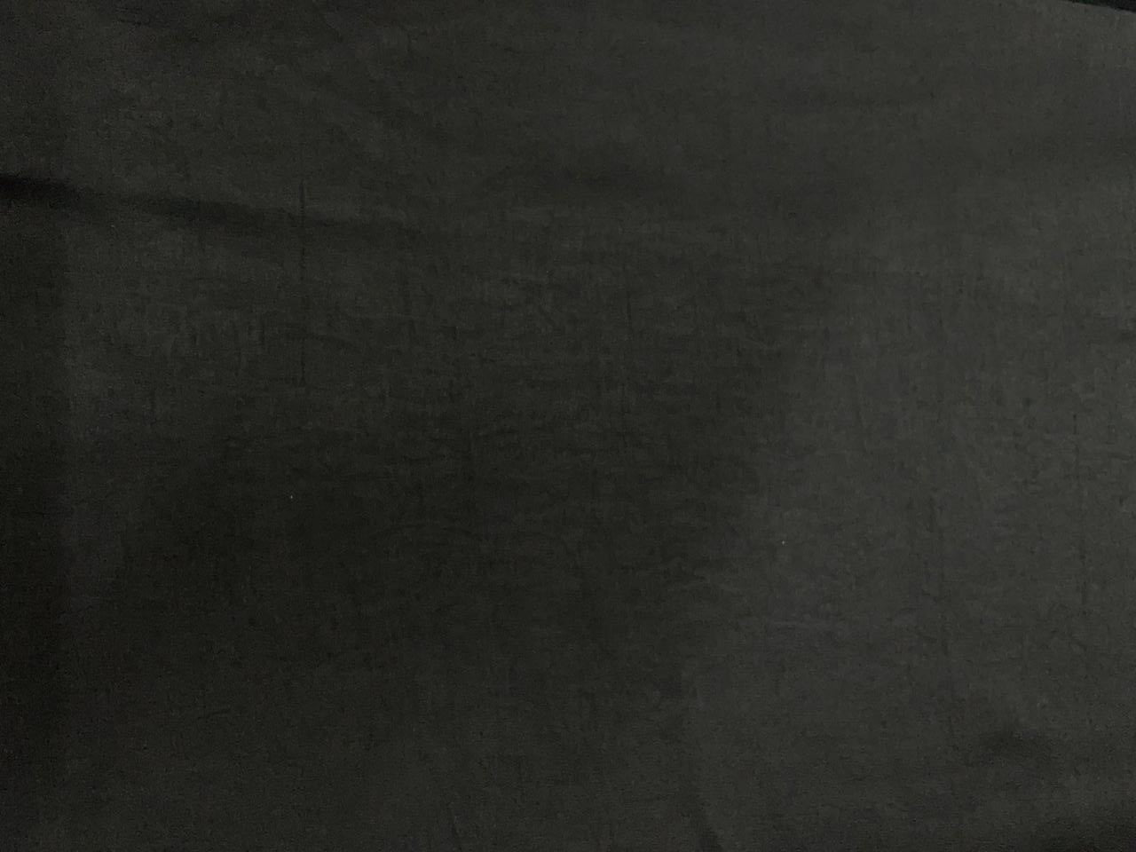 Black Plain Milano Satin Fabric Kapdashop