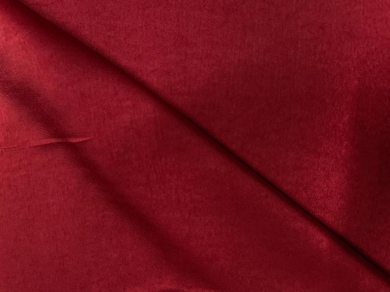 Maroon Plain Milano Satin Fabric (N26) Kapdashop