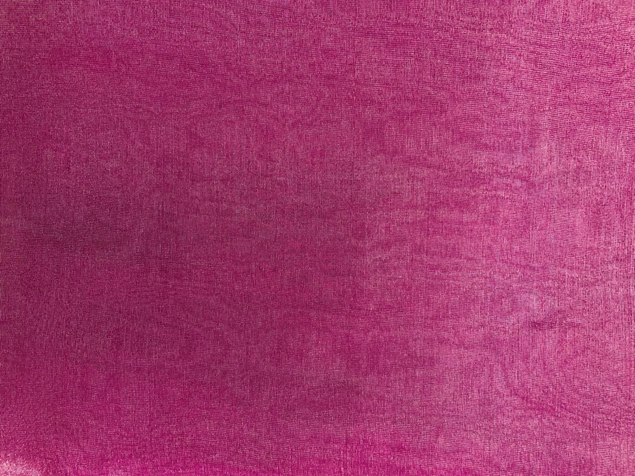 Pink Plain Pure Silk Tissue Fabric Kapdashop