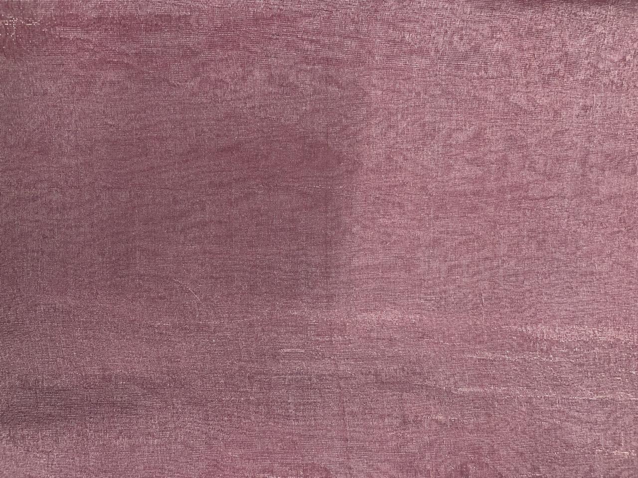 Lilac Plain Pure Silk Tissue Fabric Kapdashop