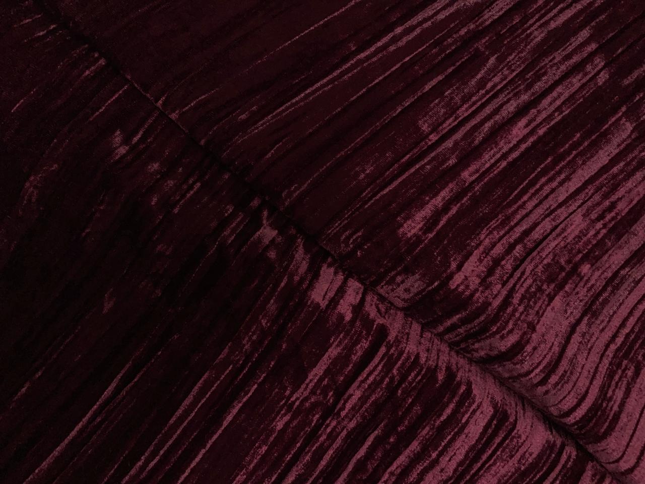 Wine Plain Crush Velvet Kapdashop