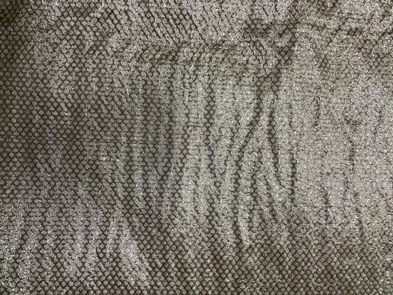 Cream Color Lame Fabric Kapdashop