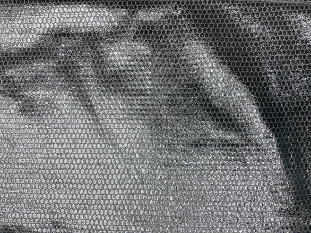 Silver Plain Lame Fabric Kapdashop