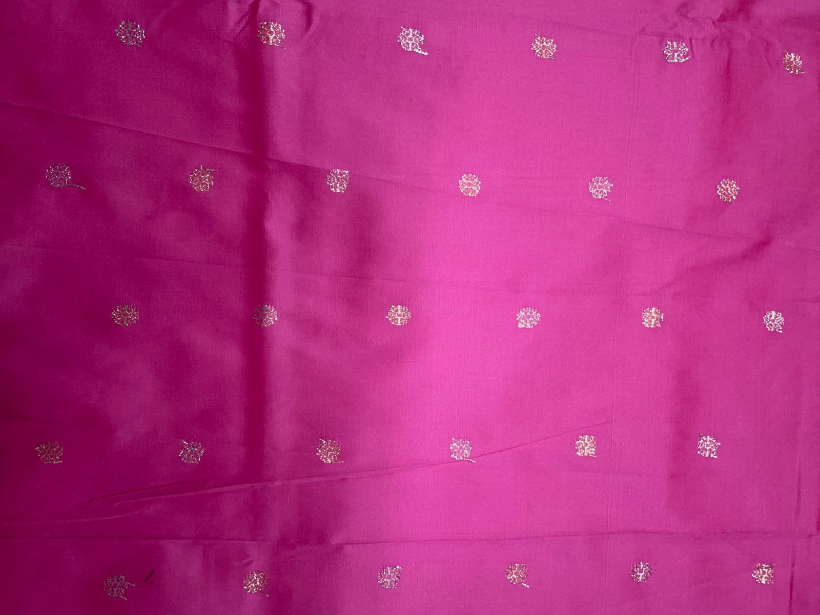 Pink Floral Tafta Boti Embroidery 44 Kapdashop