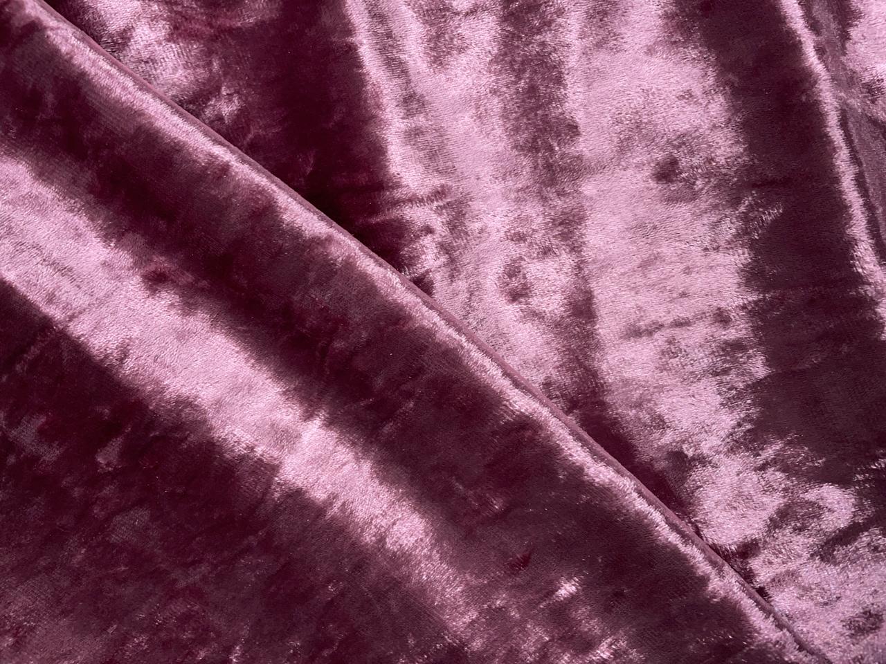 Light Pink Plain Ice Velvet Lycra Fabric Kapdashop