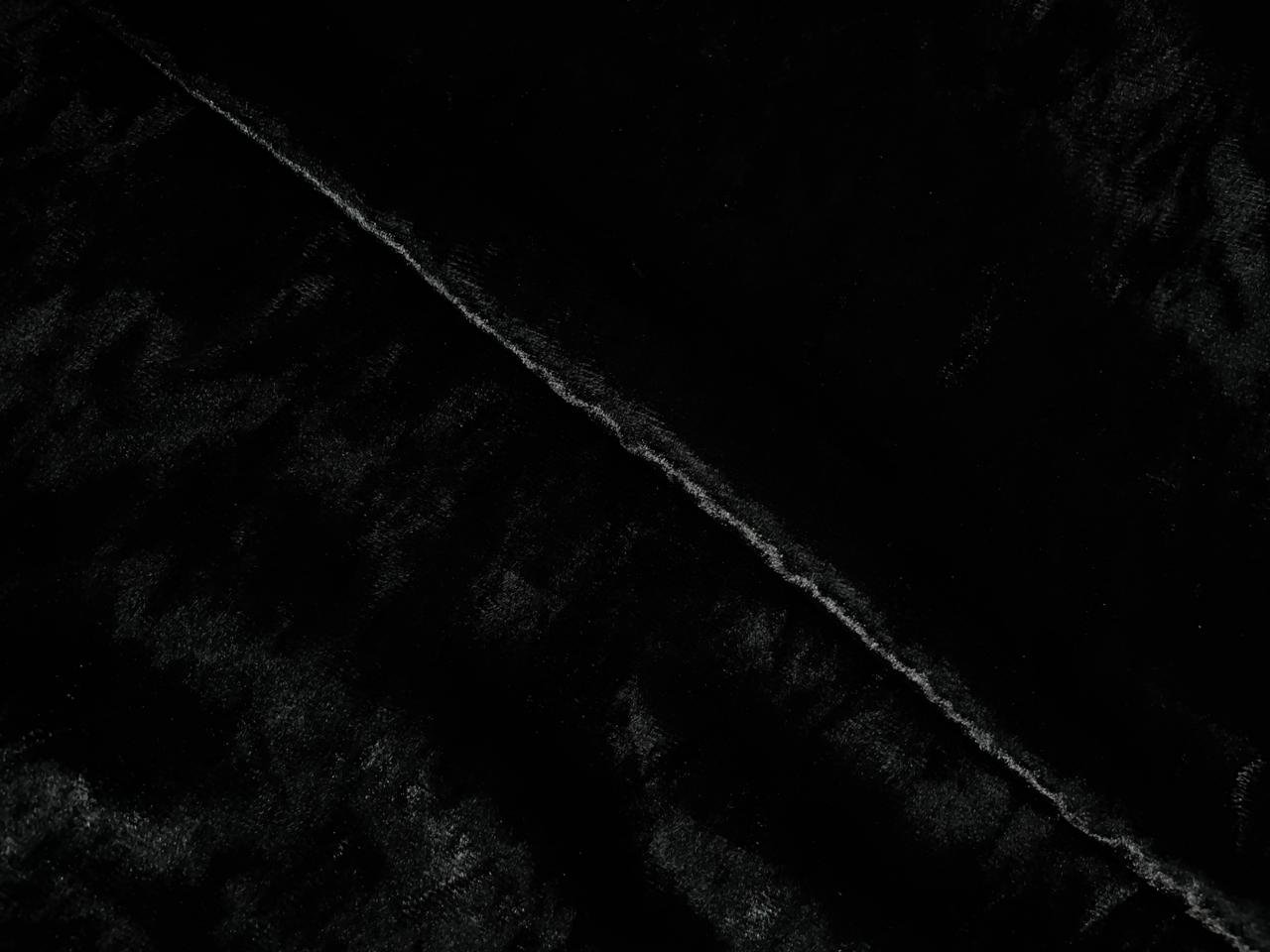 Black Plain Ice Velvet Lycra Fabric Kapdashop