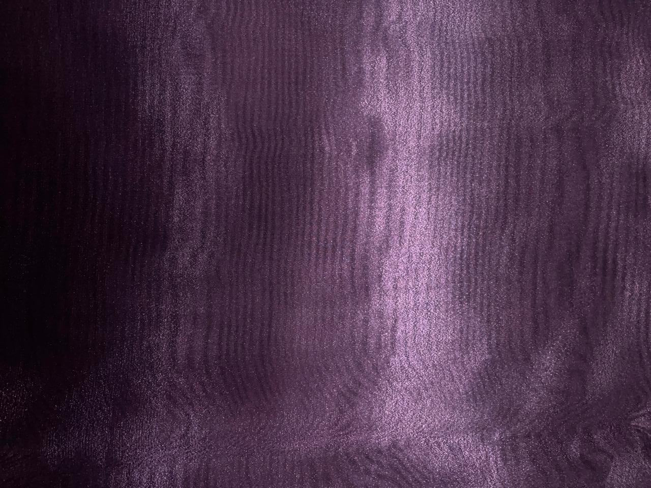 Dark Purple Two Tone Organza Kapdashop