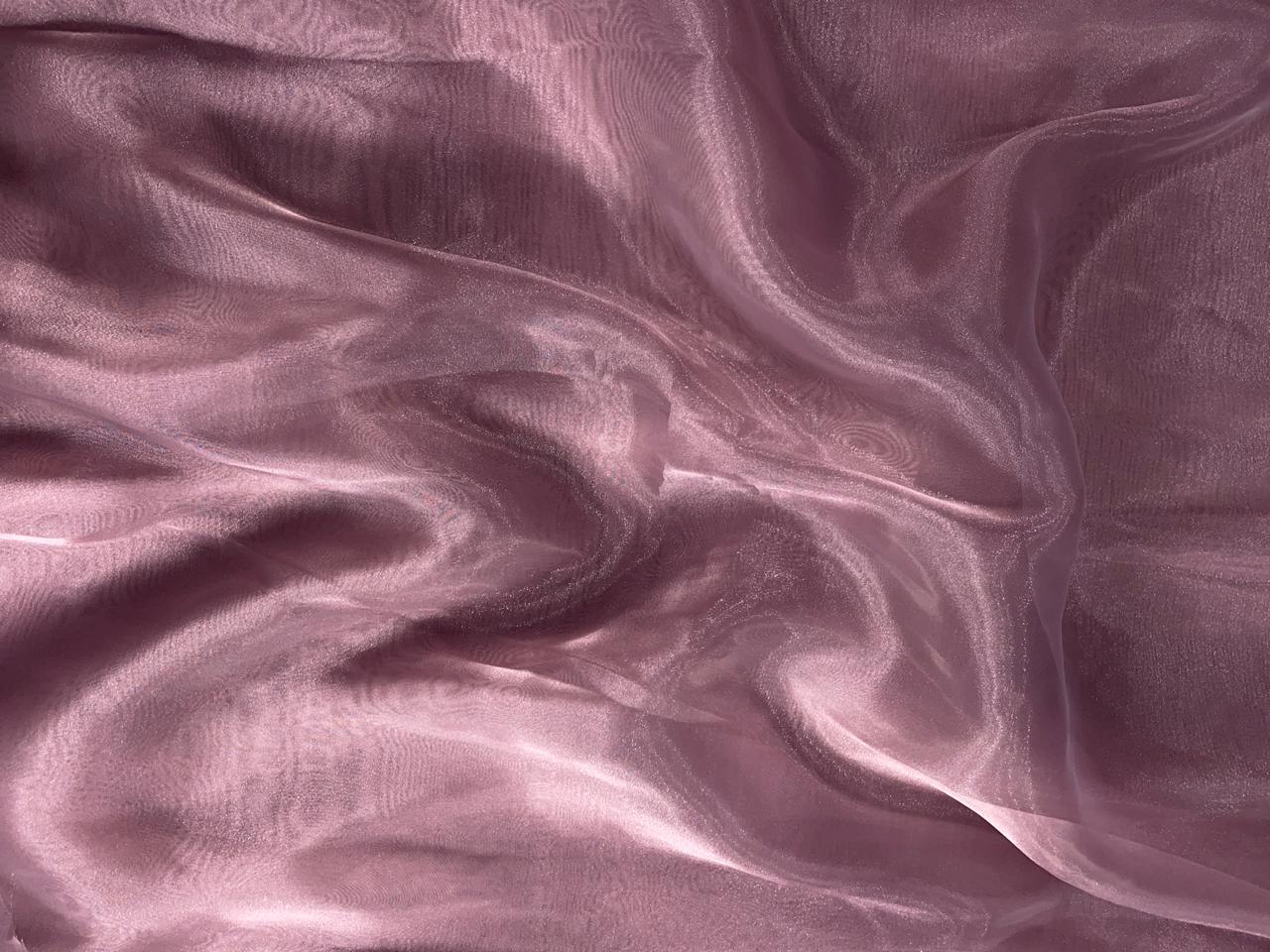 Dusty Pink Two Tone Organza Kapdashop