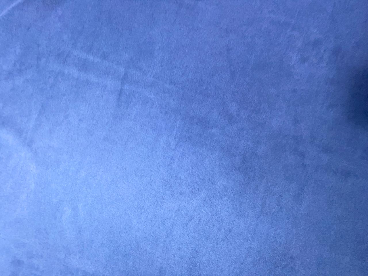Dusty Blue Imported Suede Fabric Fabric KTEX