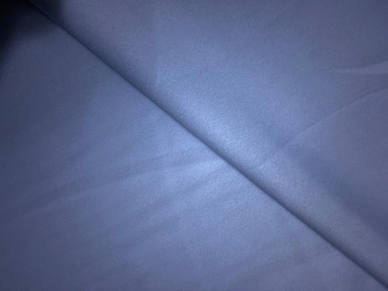 Sky Blue Plain Barbie Crepe Fabric KTEX