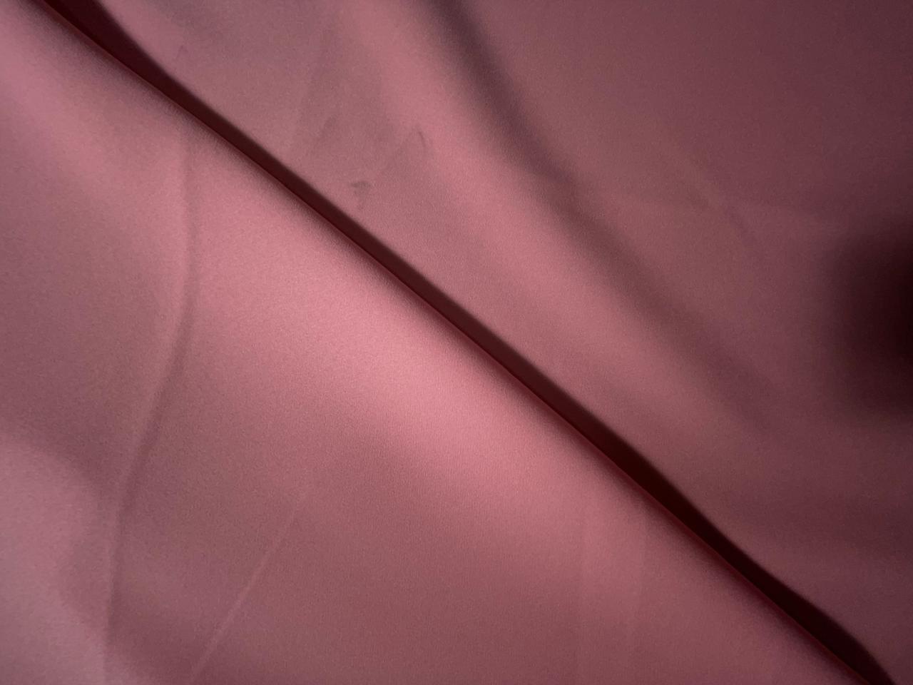 Peach Plain Barbie Crepe Fabric KTEX