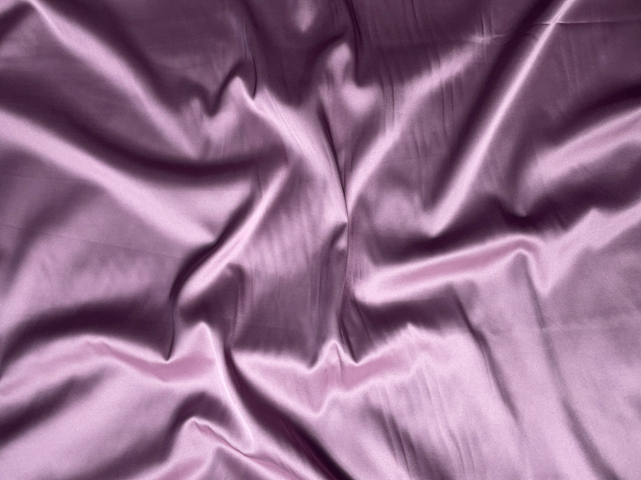 Onion Plain Armani Satin Lycra Fabric KTEX