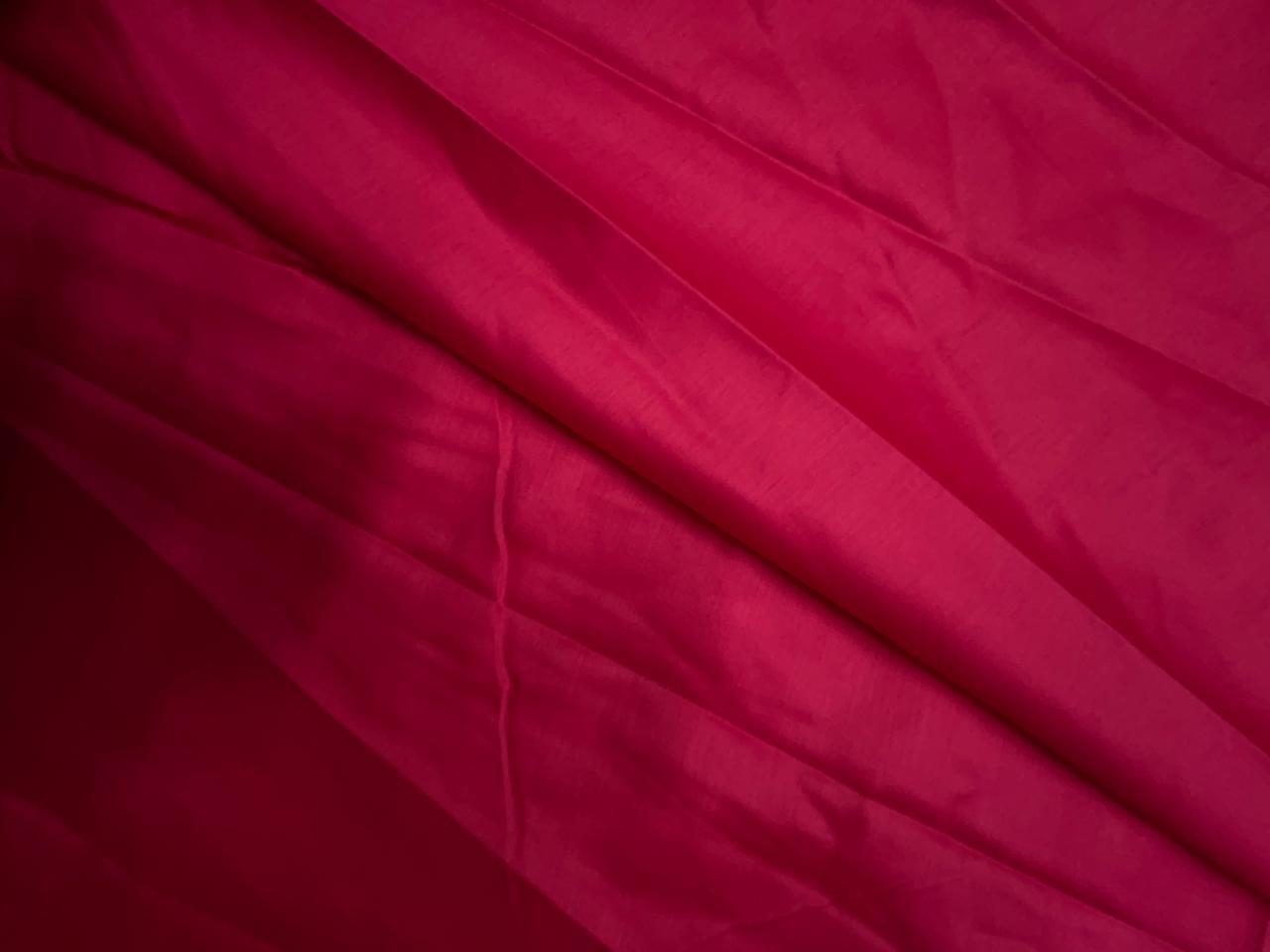 Hot Pink Plain Glace Cotton Fabric N100D KTEX
