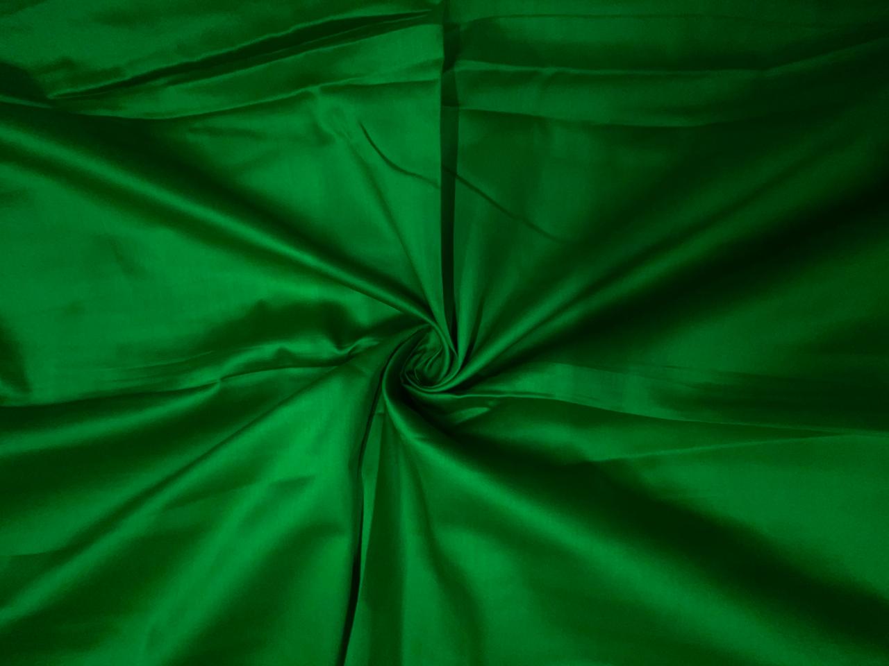 Green Plain Glace Cotton Fabric N11D KTEX