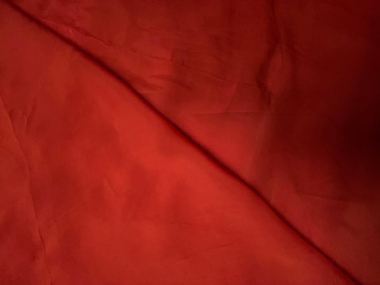 Dark Orange Viscose Organza N120Dd Fabric KTEX