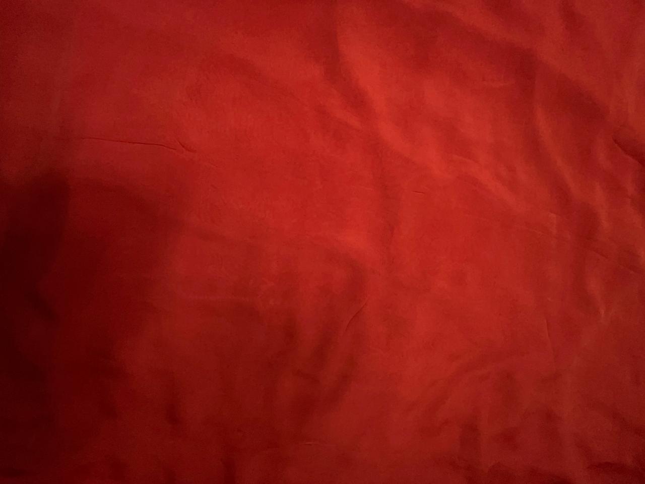 Dark Orange Viscose Organza N120Dd Fabric KTEX