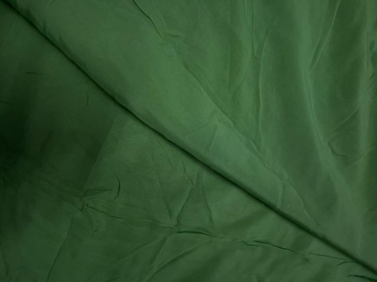 Sea Green Viscose Organza Fabric KTEX