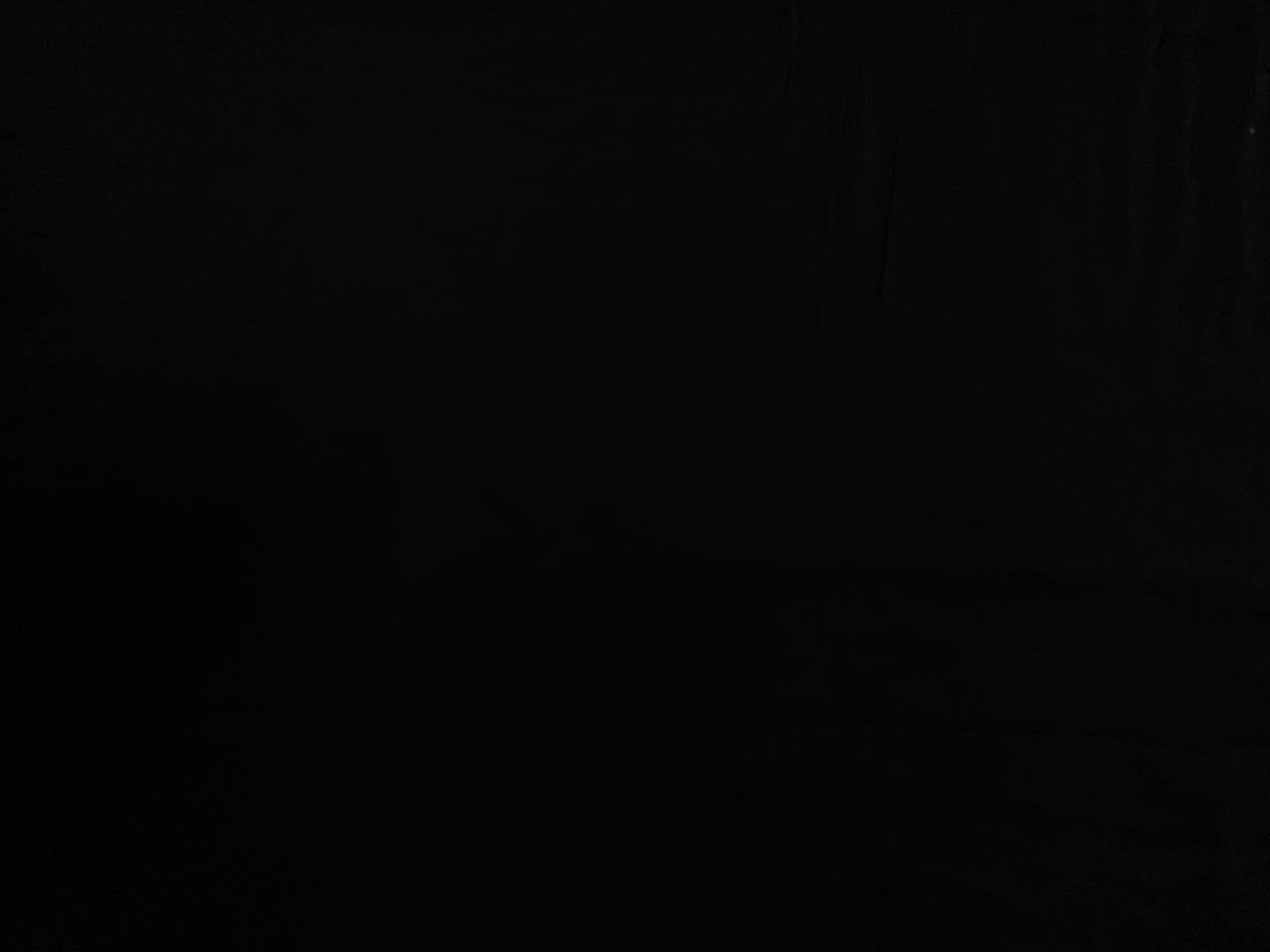 Black Flat Chiffon Fabric KTEX