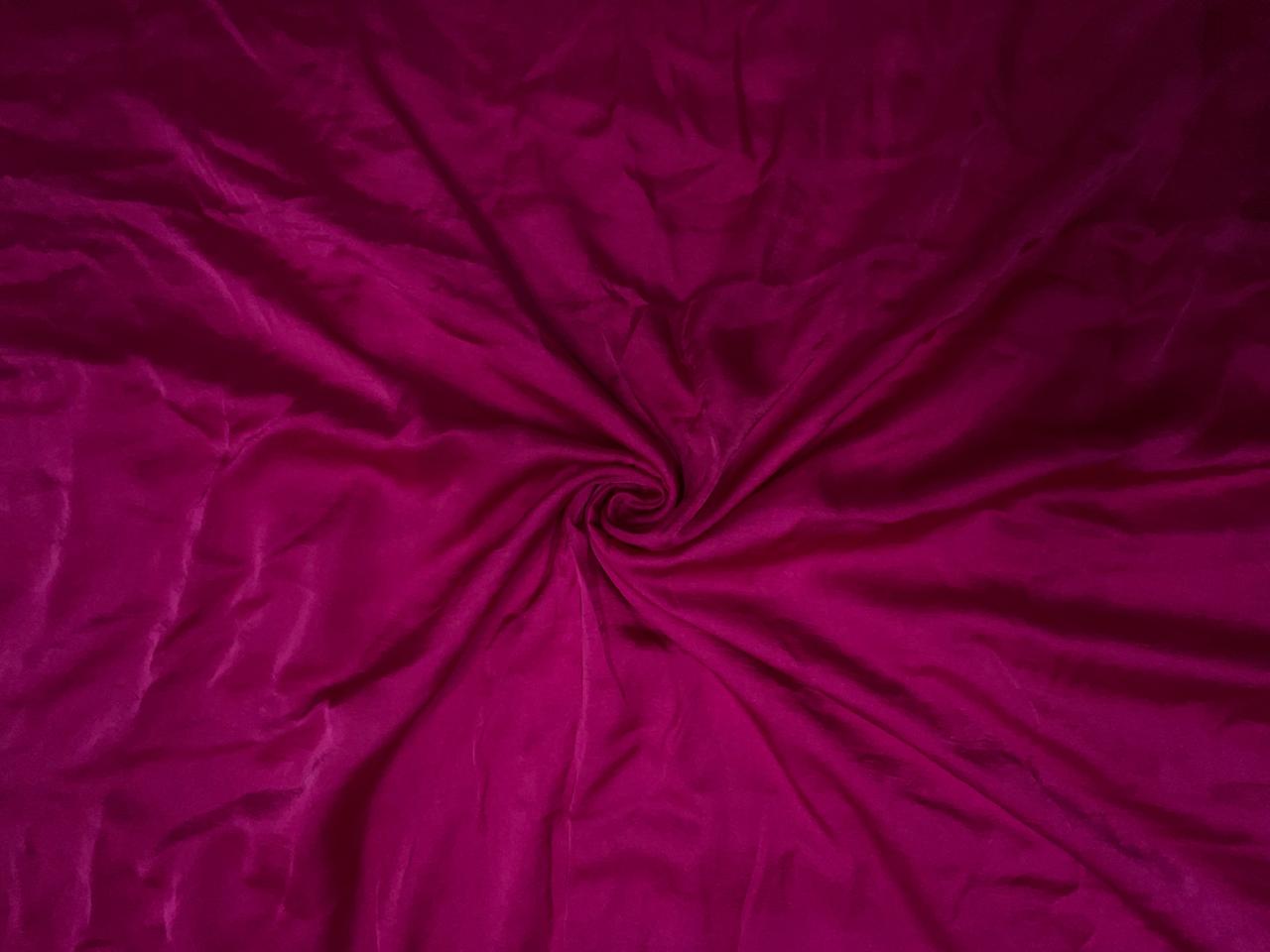 Magenta Pink Color Mastani Silk Fabric KTEX