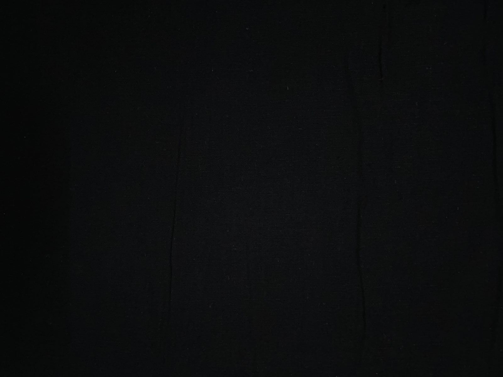 Black Plain Dyed Cotton Flex Fabric KTEX