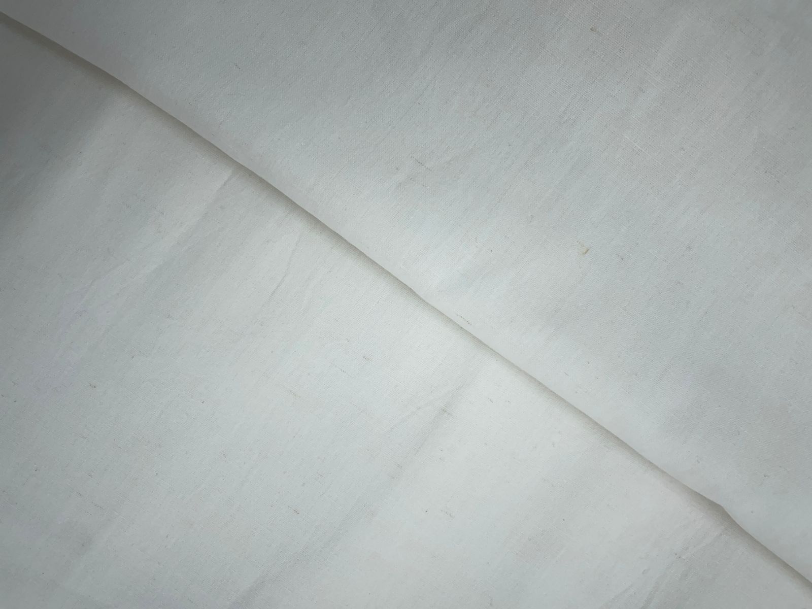 White Plain Dyed Cotton Flex Fabric KTEX