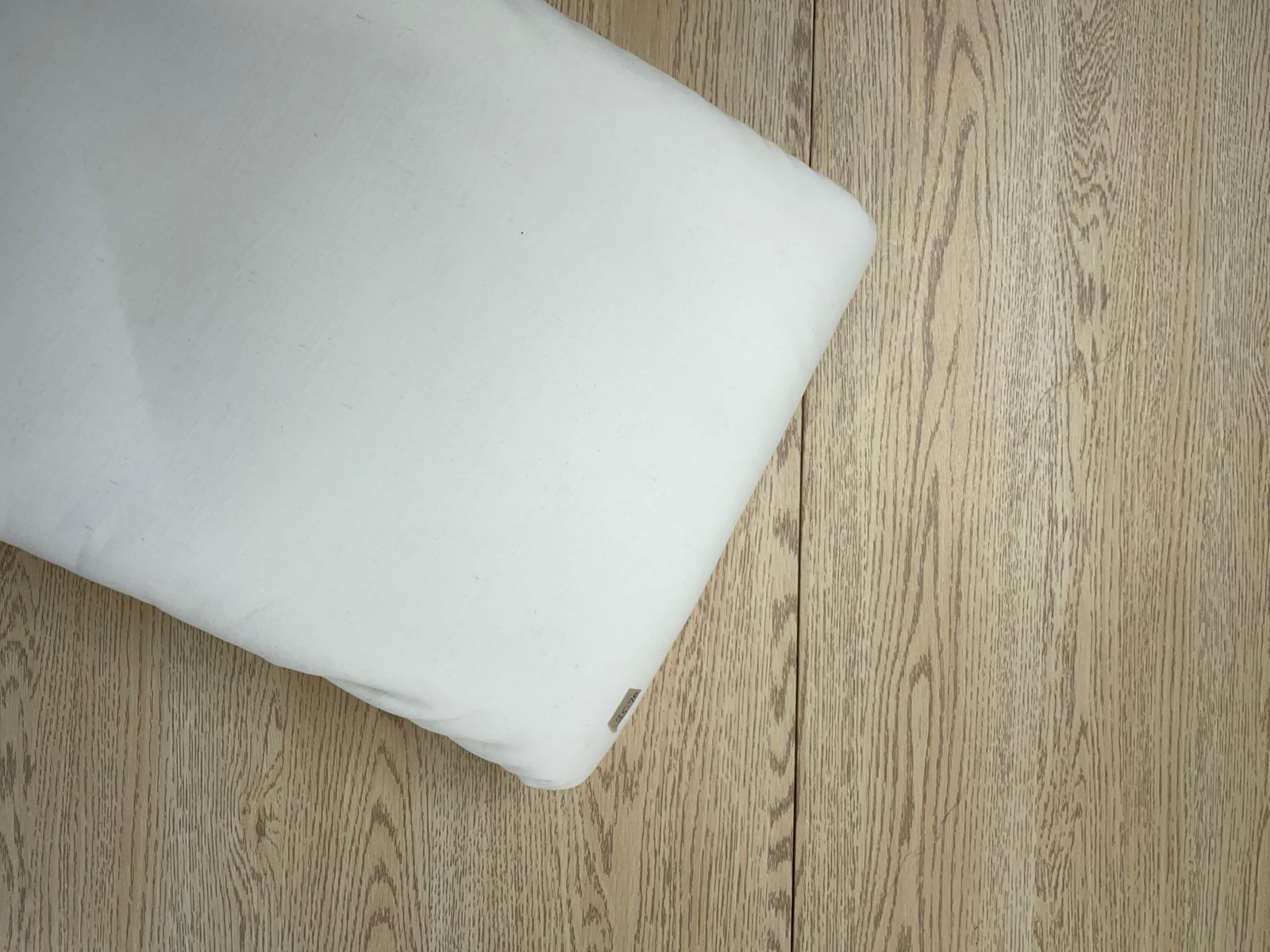 White Plain Dyed Cotton Flex Fabric KTEX
