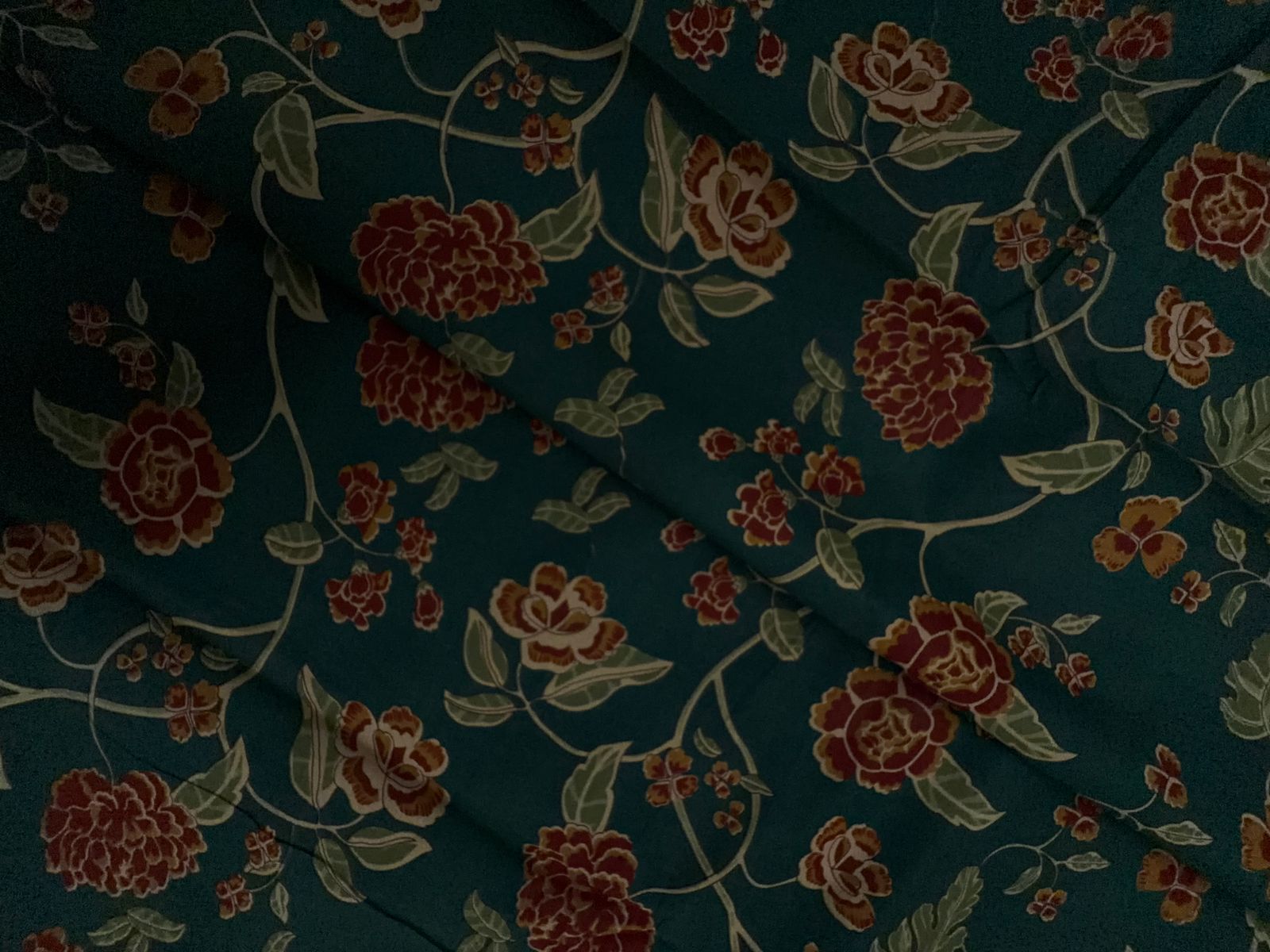 Bottle Green Cotton Cambric Fabric KTEX