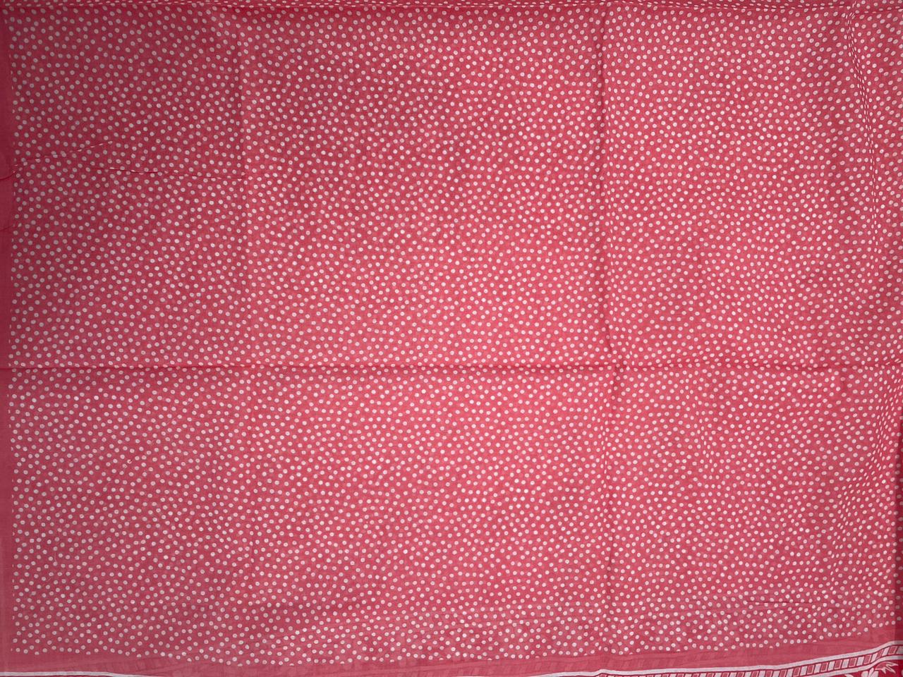 Pink Floral Pure Cotton Suit Set With Dupatta KTEX