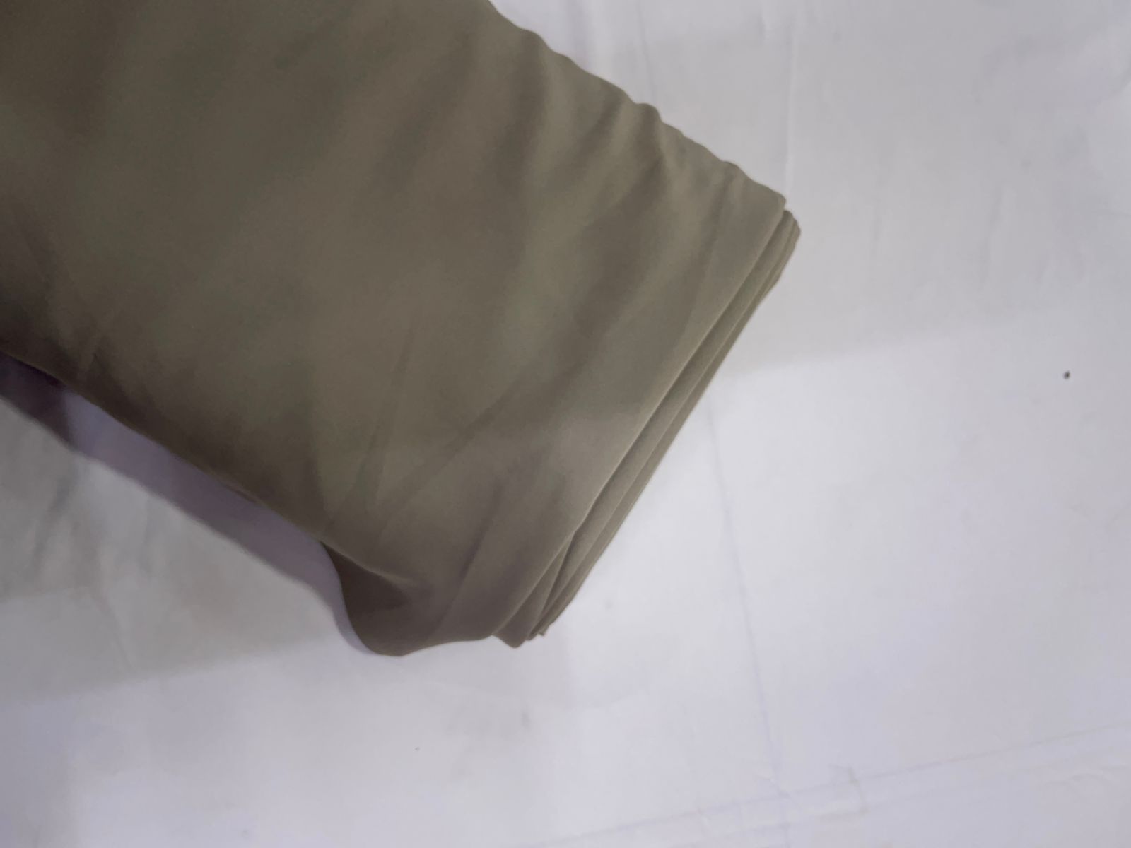 Light Beige Plain Barbie Crepe Fabric KTEX