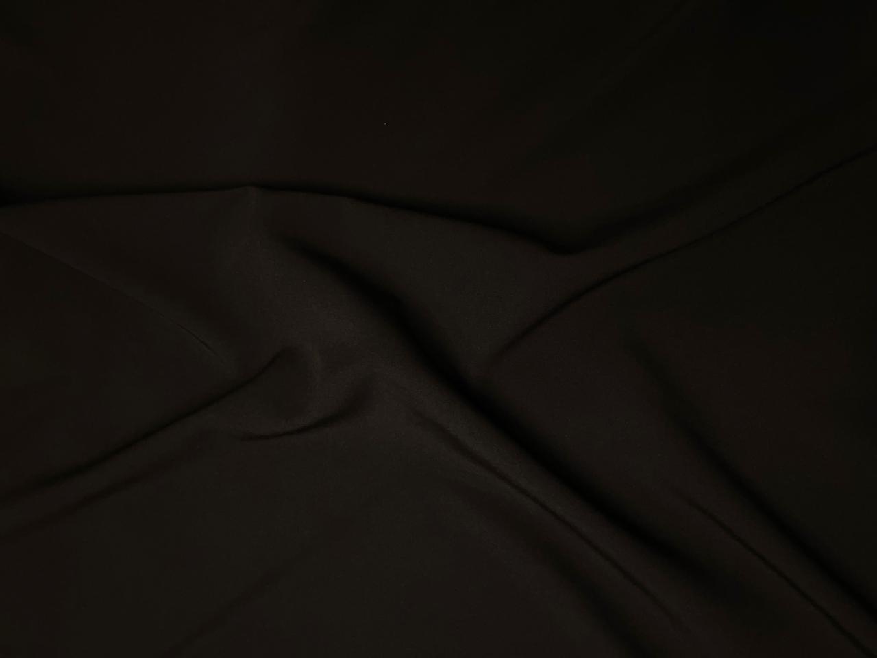 Dark Coffee Plain Premium Imported Korean Lachka Fabric KTEX