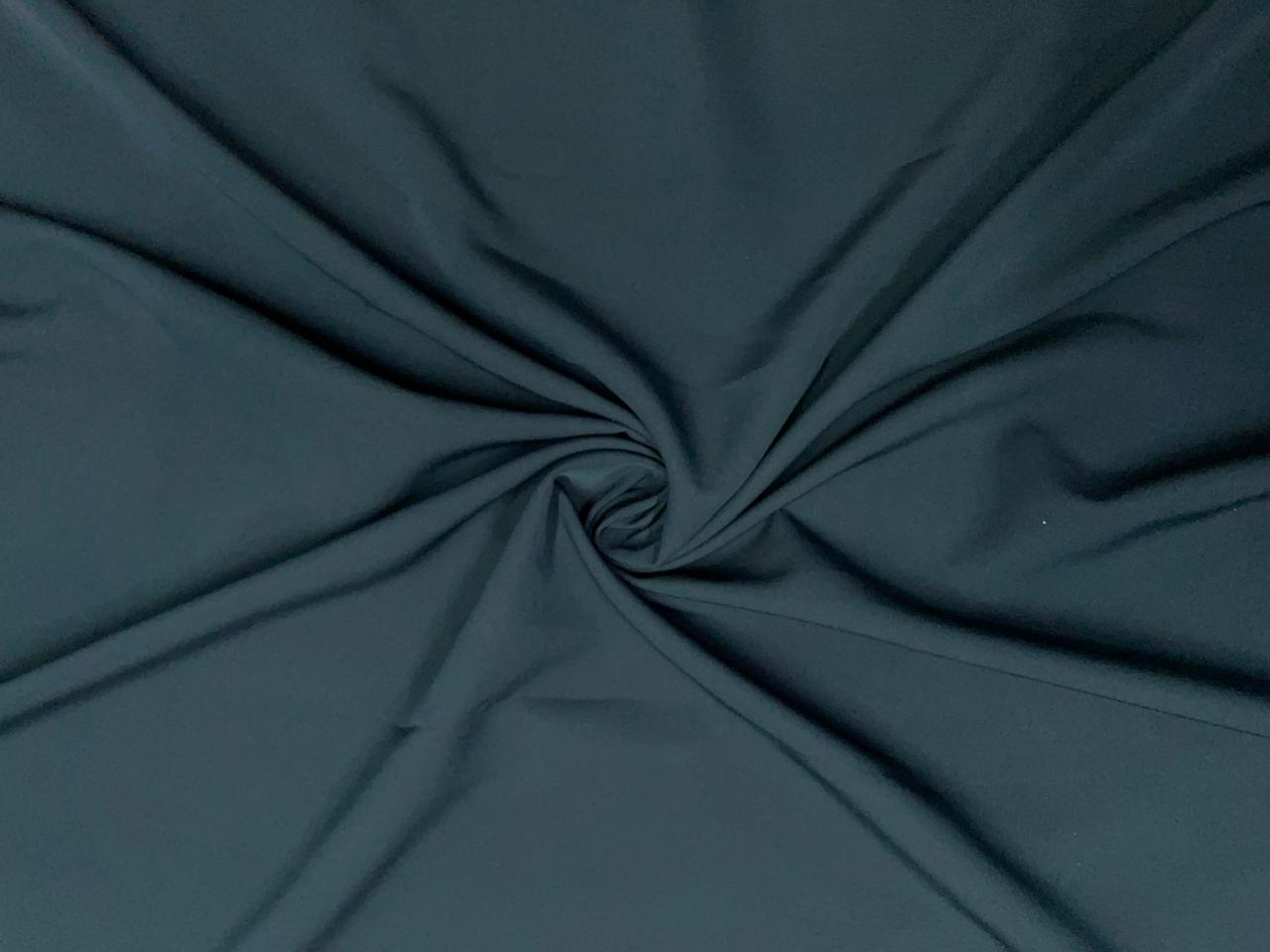 Dark Bottle Green Plain Premium Imported Korean Lachka Fabric KTEX