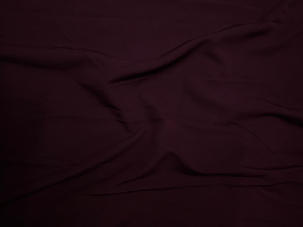 Wine Plain Premium Imported Korean Lachka Fabric KTEX
