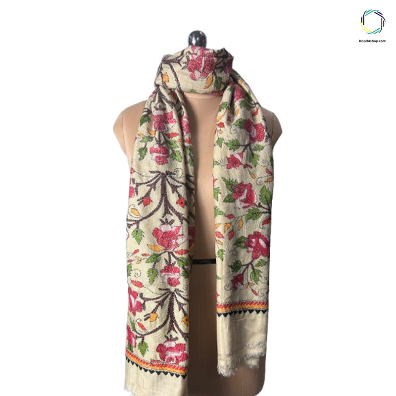 Multicolor Floral Designed Premium Dupatta