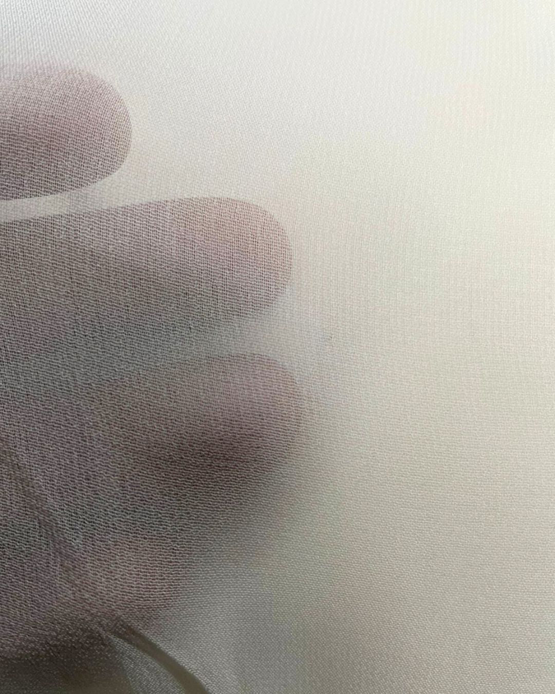 MBR -  Dyeable Viscose Georgette Fabric Dyeable Semi