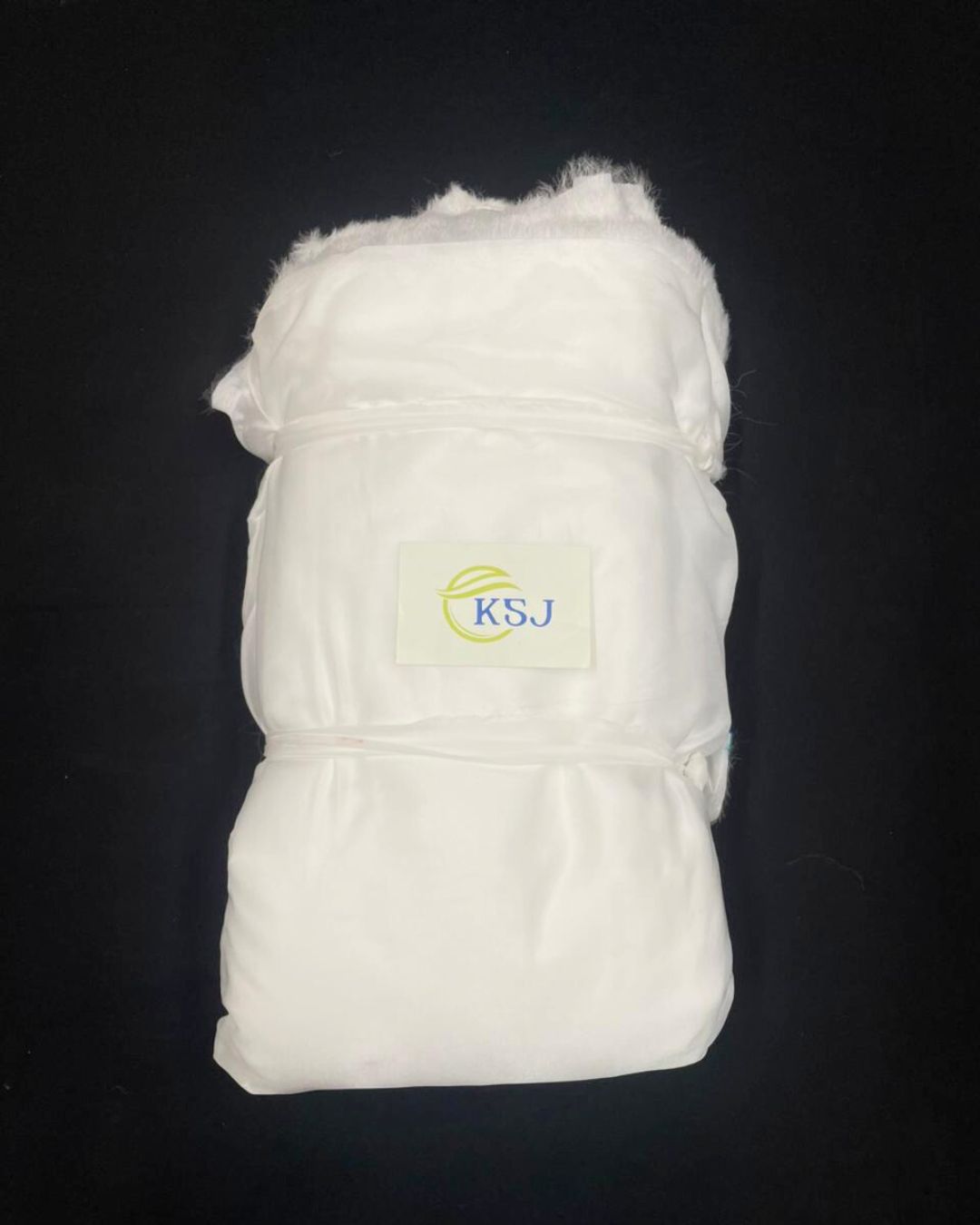 KSJ -  Dyeable Nylon Organza Satin   Fabric Dyeable Semi