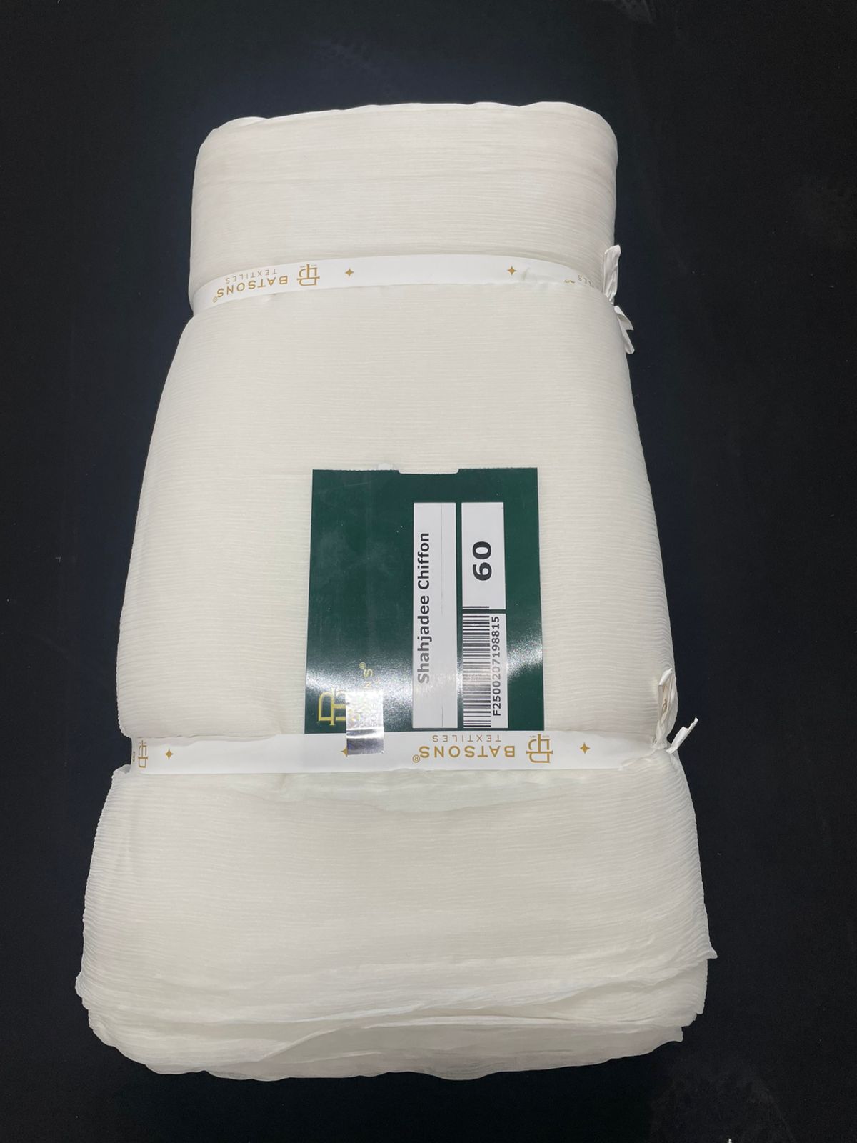 BATSON	Dyeable Shahjadee Chiffon Fabric Dyeable Semi