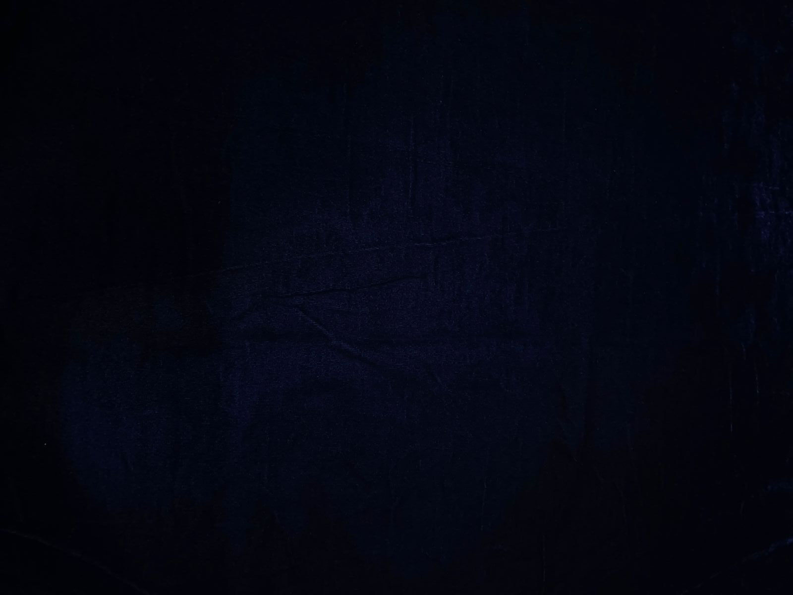 Navy Blue Plain Velvet Fabric Kapdashop